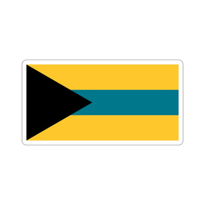 Flag of the Bahamas (1973 Proposal) STICKER Vinyl Die-Cut Decal-3 Inch-The Sticker Space