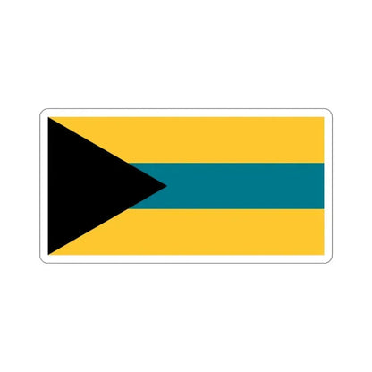 Flag of the Bahamas (1973 Proposal) STICKER Vinyl Die-Cut Decal 3 Inch - The Sticker Space