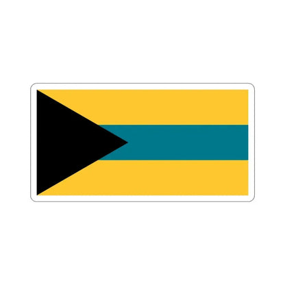 Flag of the Bahamas (1973 Proposal) STICKER Vinyl Die-Cut Decal 3 Inch - The Sticker Space
