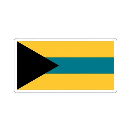 Flag of the Bahamas (1973 Proposal) STICKER Vinyl Die-Cut Decal 5 Inch - The Sticker Space