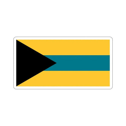 Flag of the Bahamas (1973 Proposal) STICKER Vinyl Die-Cut Decal 5 Inch - The Sticker Space