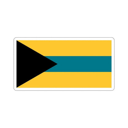 Flag of the Bahamas (1973 Proposal) STICKER Vinyl Die-Cut Decal 6 Inch - The Sticker Space