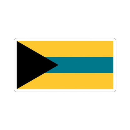 Flag of the Bahamas (1973 Proposal) STICKER Vinyl Die-Cut Decal 6 Inch - The Sticker Space
