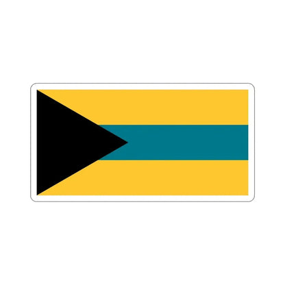 Flag of the Bahamas (1973 Proposal) STICKER Vinyl Die-Cut Decal - The Sticker Space
