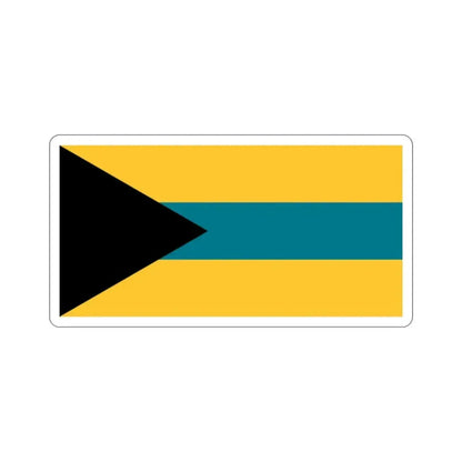 Flag of the Bahamas (1973 Proposal) STICKER Vinyl Die-Cut Decal - The Sticker Space