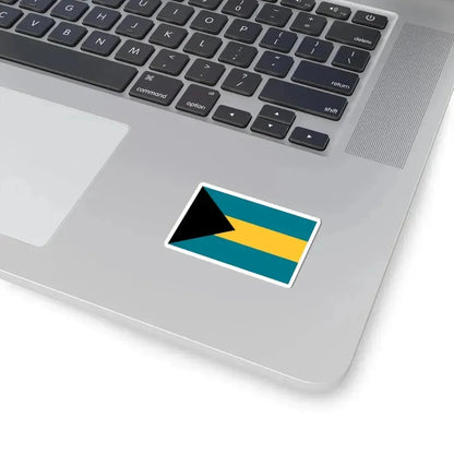Flag of the Bahamas 3-2 (Bahamas) STICKER Vinyl Kiss-Cut Decal - The Sticker Space