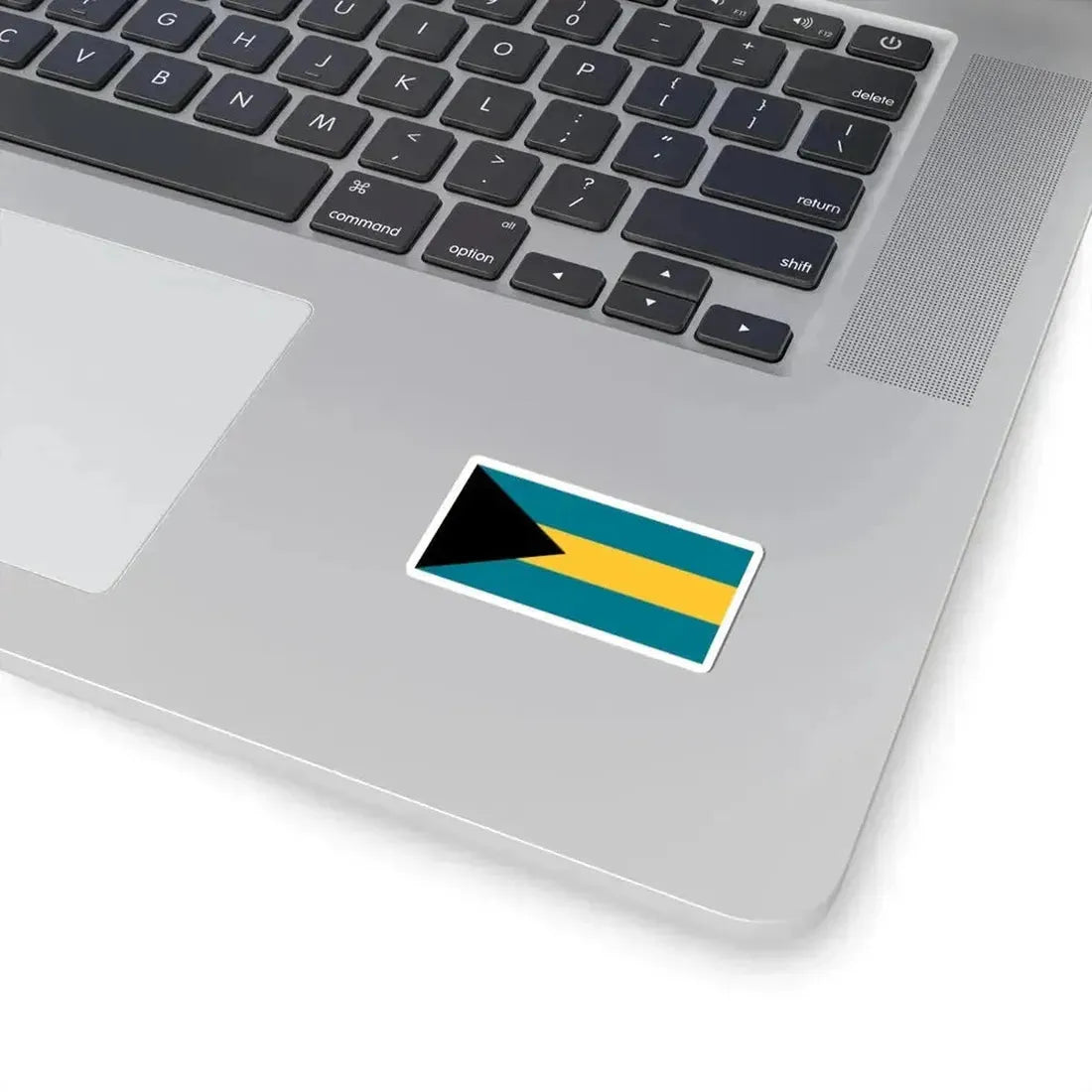Flag of the Bahamas (Bahamas) STICKER Vinyl Kiss-Cut Decal - The Sticker Space