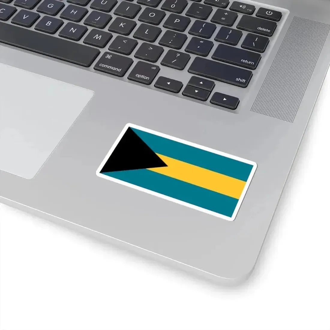 Flag of the Bahamas (Bahamas) STICKER Vinyl Kiss-Cut Decal - The Sticker Space