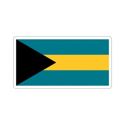 Flag of the Bahamas STICKER Vinyl Die-Cut Decal 2 Inch - The Sticker Space