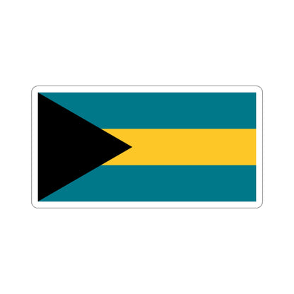 Flag of the Bahamas STICKER Vinyl Die-Cut Decal-3 Inch-The Sticker Space