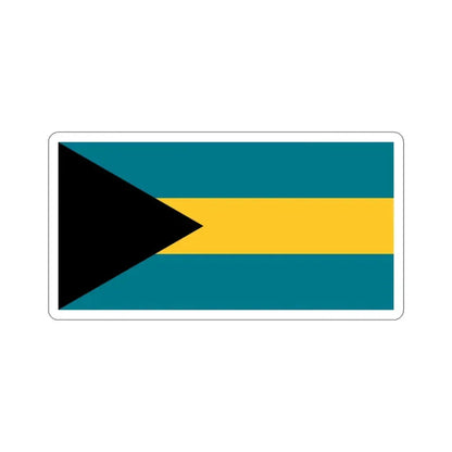 Flag of the Bahamas STICKER Vinyl Die-Cut Decal 3 Inch - The Sticker Space