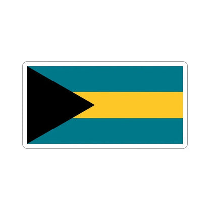 Flag of the Bahamas STICKER Vinyl Die-Cut Decal 4 Inch - The Sticker Space
