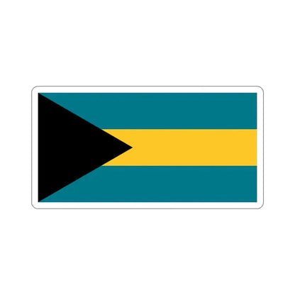 Flag of the Bahamas STICKER Vinyl Die-Cut Decal 5 Inch - The Sticker Space