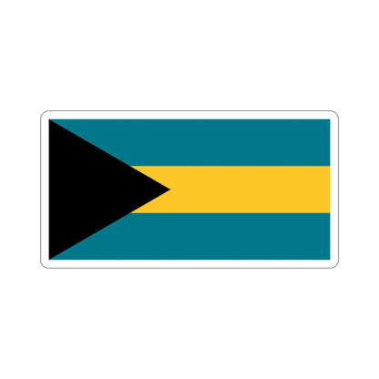 Flag of the Bahamas STICKER Vinyl Die-Cut Decal-6 Inch-The Sticker Space