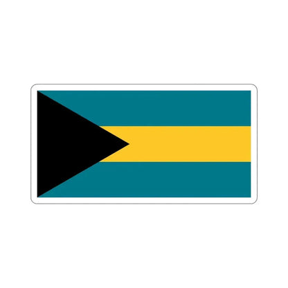 Flag of the Bahamas STICKER Vinyl Die-Cut Decal 6 Inch - The Sticker Space