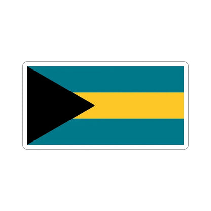 Flag of the Bahamas STICKER Vinyl Die-Cut Decal 6 Inch - The Sticker Space