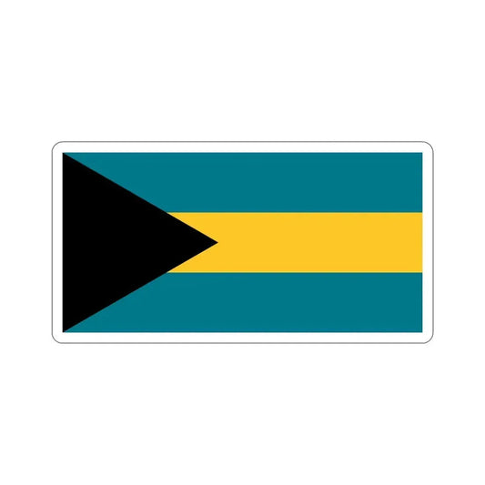 Flag of the Bahamas STICKER Vinyl Die-Cut Decal 6 Inch - The Sticker Space