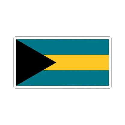 Flag of the Bahamas STICKER Vinyl Die-Cut Decal - The Sticker Space