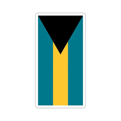 Flag of the Bahamas (Vertical) STICKER Vinyl Die-Cut Decal 3 Inch - The Sticker Space