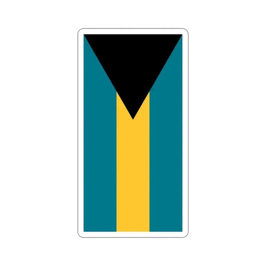 Flag of the Bahamas (Vertical) STICKER Vinyl Die-Cut Decal 6 Inch - The Sticker Space