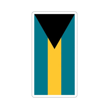Flag of the Bahamas (Vertical) STICKER Vinyl Die-Cut Decal - The Sticker Space
