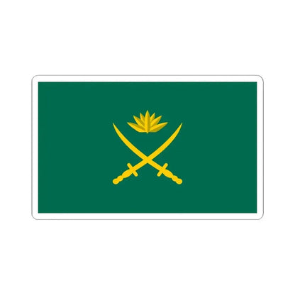 Flag of the Bangladesh Army (Bangladesh) STICKER Vinyl Kiss-Cut Decal 6 Inch White - The Sticker Space