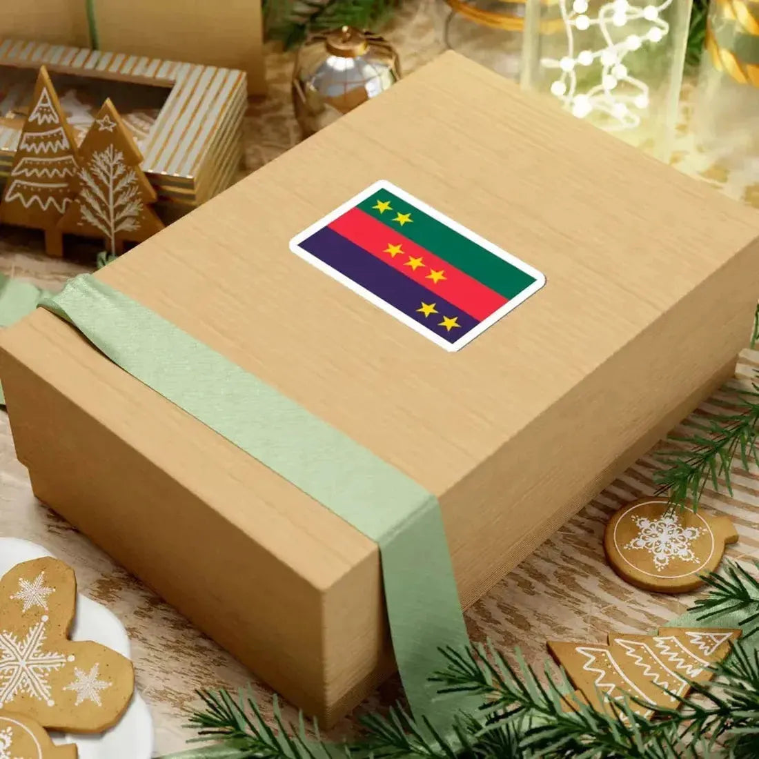 Flag of the Bangladesh Congress (Bangladesh) STICKER Vinyl Kiss-Cut Decal - The Sticker Space