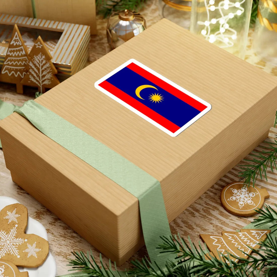 Flag of the Barisan Revolusi Nasional Koordinasi (Thailand) STICKER Vinyl Kiss-Cut Decal - The Sticker Space