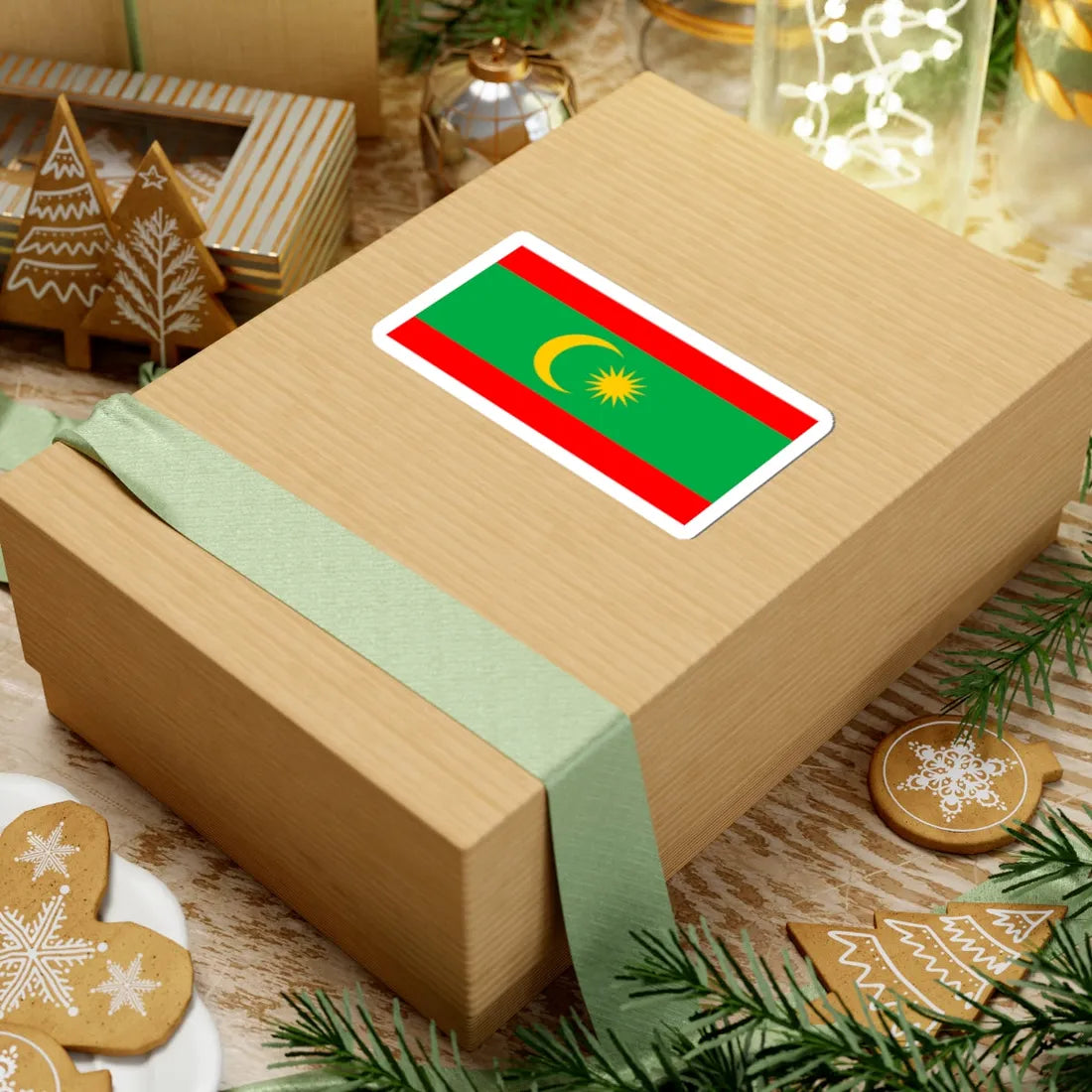 Flag of the Barisan Revolusi Nasional Uram (Thailand) STICKER Vinyl Kiss-Cut Decal - The Sticker Space