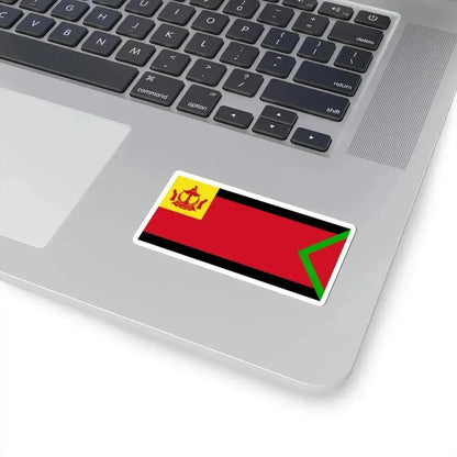 Flag of the Begawan Mudim (Brunei) STICKER Vinyl Kiss-Cut Decal - The Sticker Space