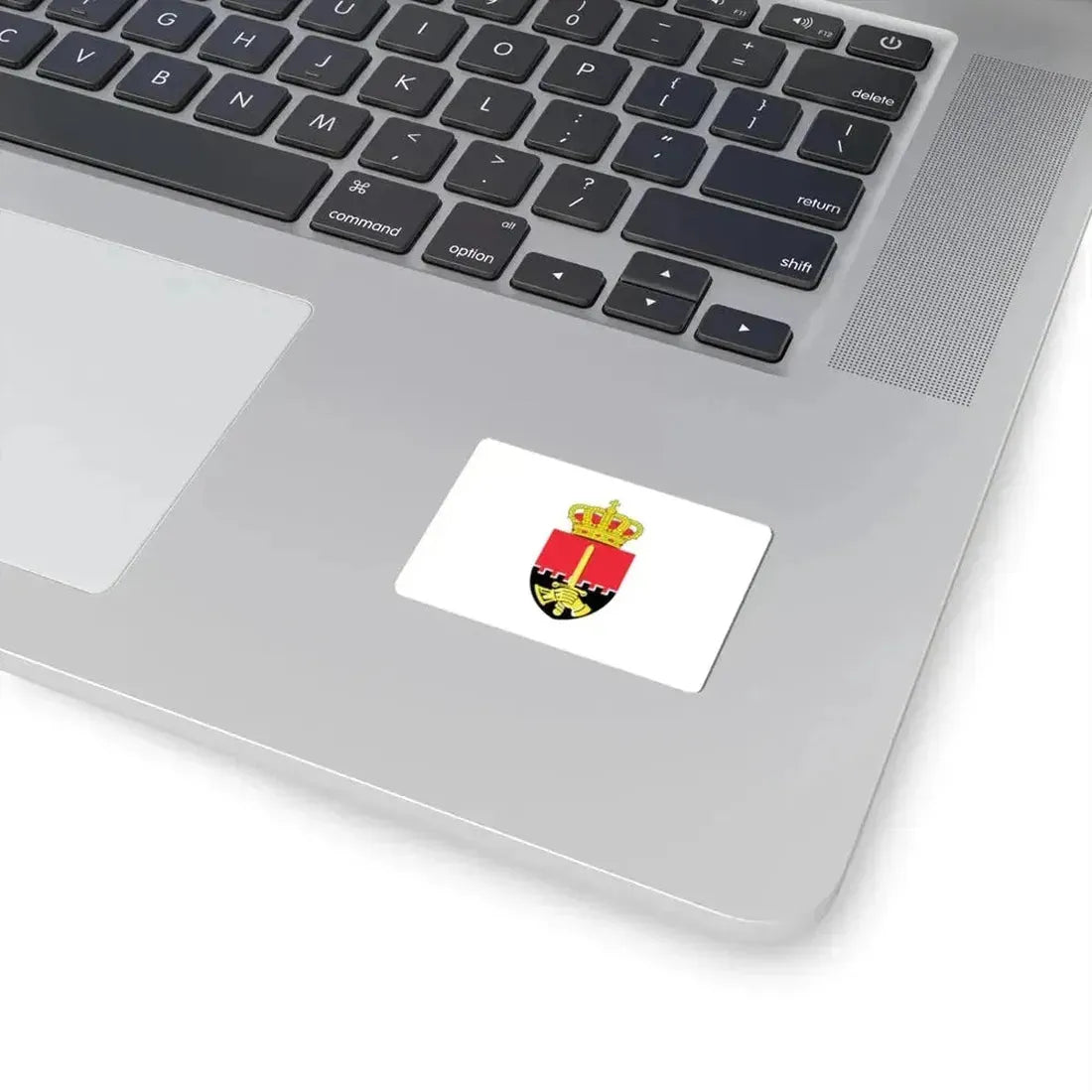 Flag of the Belgian Land Component (Belgium) STICKER Vinyl Kiss-Cut Decal - The Sticker Space