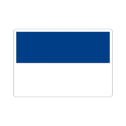 Flag of the Belize Peoples United Party (Belize) STICKER Vinyl Kiss-Cut Decal 2 Inch White - The Sticker Space