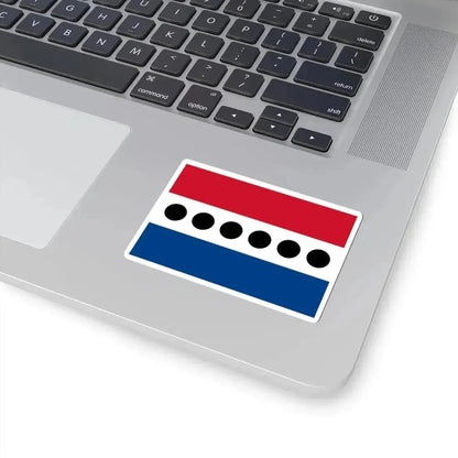 Flag of the Belize United Democratic Party (Belize) STICKER Vinyl Kiss-Cut Decal - The Sticker Space