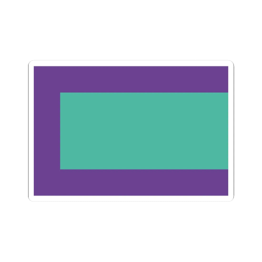 Flag of the Bengkalis Regency (Indonesia) STICKER Vinyl Kiss-Cut Decal 2 Inch White - The Sticker Space