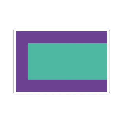 Flag of the Bengkalis Regency (Indonesia) STICKER Vinyl Kiss-Cut Decal 2 Inch White - The Sticker Space