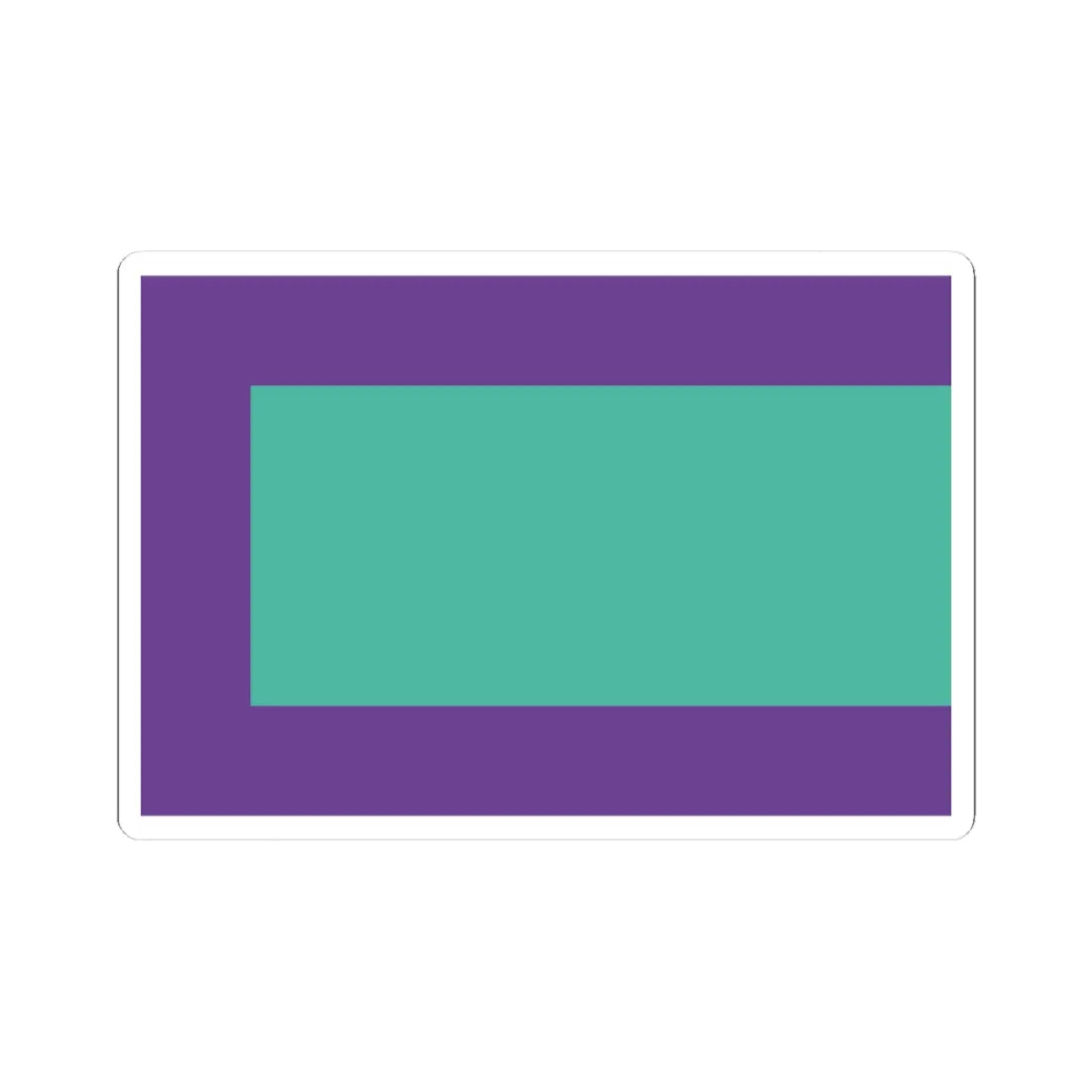 Flag of the Bengkalis Regency (Indonesia) STICKER Vinyl Kiss-Cut Decal 3 Inch White - The Sticker Space