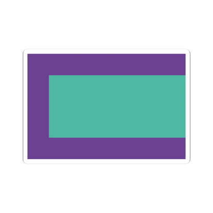 Flag of the Bengkalis Regency (Indonesia) STICKER Vinyl Kiss-Cut Decal 3 Inch White - The Sticker Space