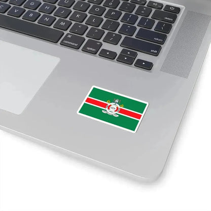 Flag of the Botswana Defence Force (Botswana) STICKER Vinyl Kiss-Cut Decal - The Sticker Space