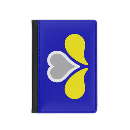 Flag of the Brussels Capital Region 2 Belgium - Passport Holder