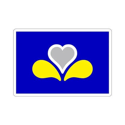 Flag of the Brussels Capital Region 2 Belgium STICKER Vinyl Die-Cut Decal 2 Inch - The Sticker Space