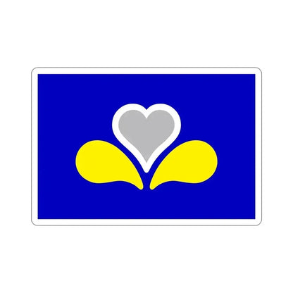 Flag of the Brussels Capital Region 2 Belgium STICKER Vinyl Die-Cut Decal 6 Inch - The Sticker Space