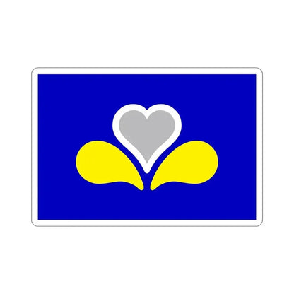 Flag of the Brussels Capital Region 2 Belgium STICKER Vinyl Die-Cut Decal 6 Inch - The Sticker Space