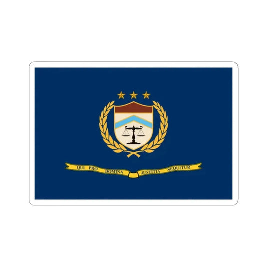 Flag of the Bureau of Alcohol Tobacco Firearms and Explosives 2002 (United States) STICKER Vinyl Kiss-Cut Decal 2 Inch White - The Sticker Space