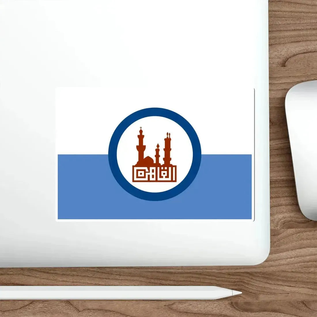 Flag of the Cairo Governorate Egypt STICKER Vinyl Die-Cut Decal - The Sticker Space