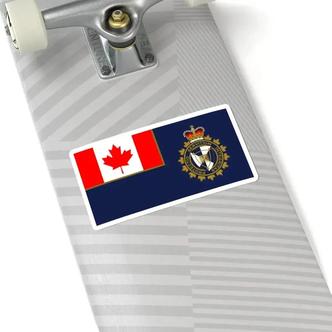 Flag of the Canada Border Services Agency (Canada) STICKER Vinyl Kiss-Cut Decal - The Sticker Space