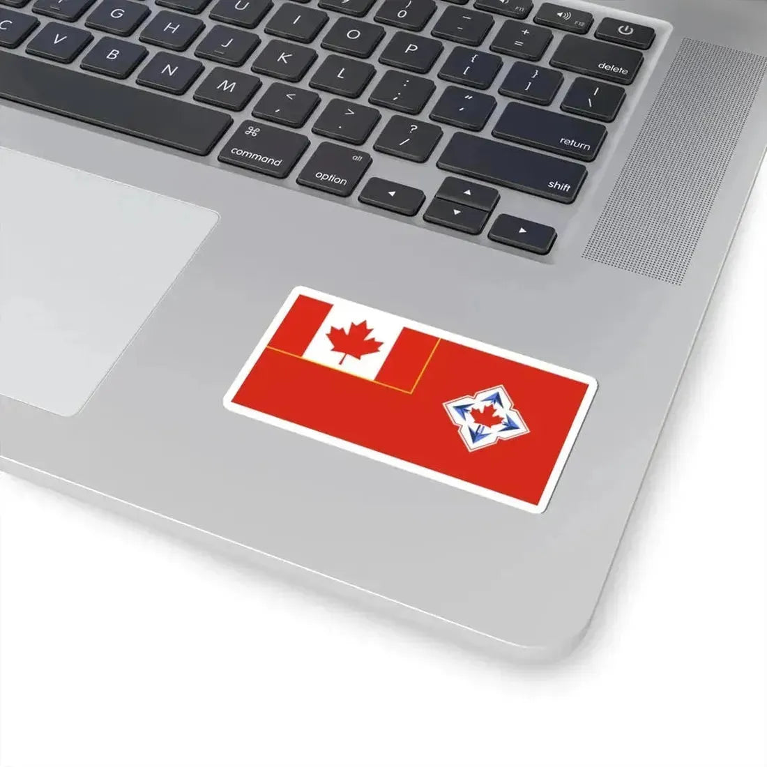Flag of the Canadian Army 1968-1998 (Canada) STICKER Vinyl Kiss-Cut Decal - The Sticker Space