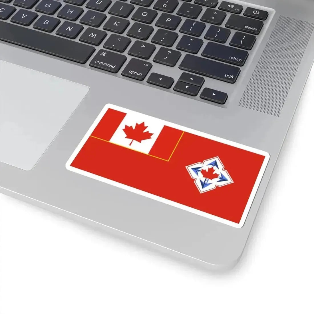 Flag of the Canadian Army 1968-1998 (Canada) STICKER Vinyl Kiss-Cut Decal - The Sticker Space