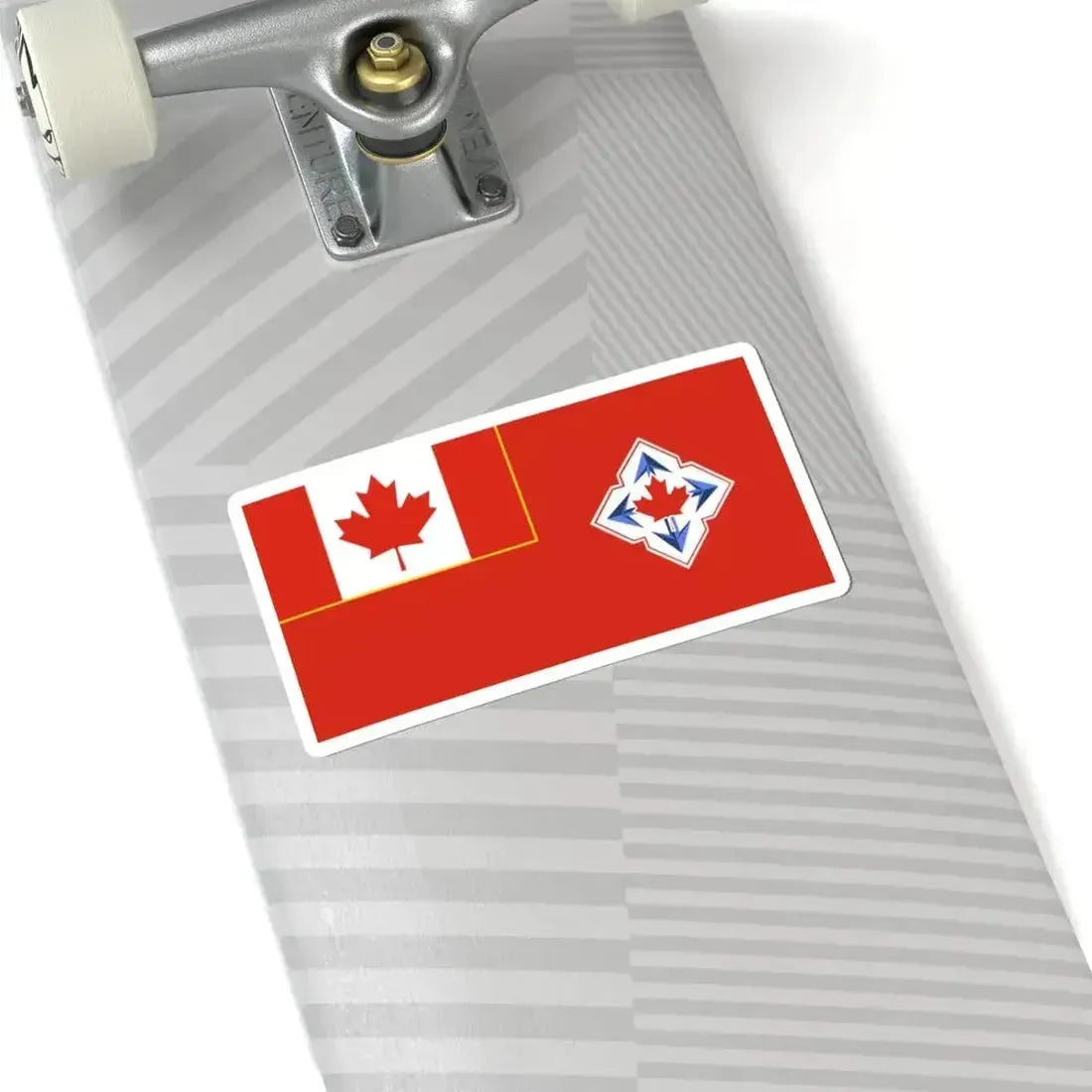 Flag of the Canadian Army 1968-1998 (Canada) STICKER Vinyl Kiss-Cut Decal - The Sticker Space