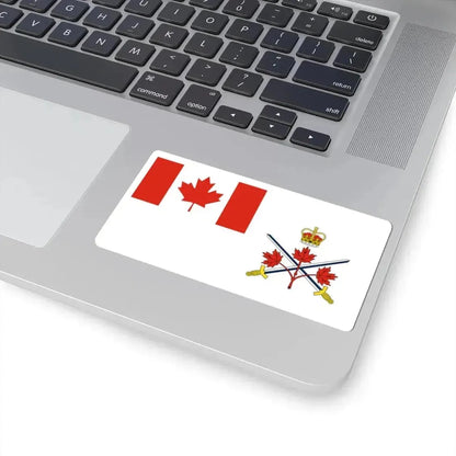 Flag of the Canadian Army 2013-2016 (Canada) STICKER Vinyl Kiss-Cut Decal - The Sticker Space