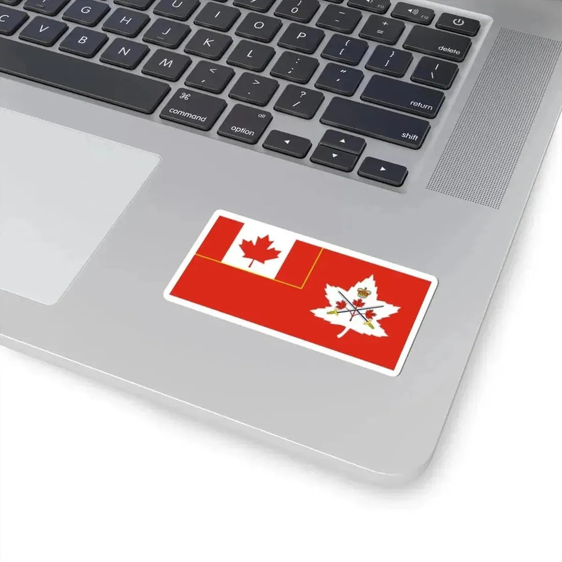 Flag of the Canadian Army (Canada) STICKER Vinyl Kiss-Cut Decal - The Sticker Space